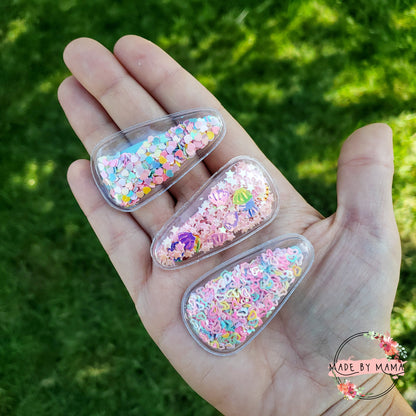 Glitter Shaker Clips