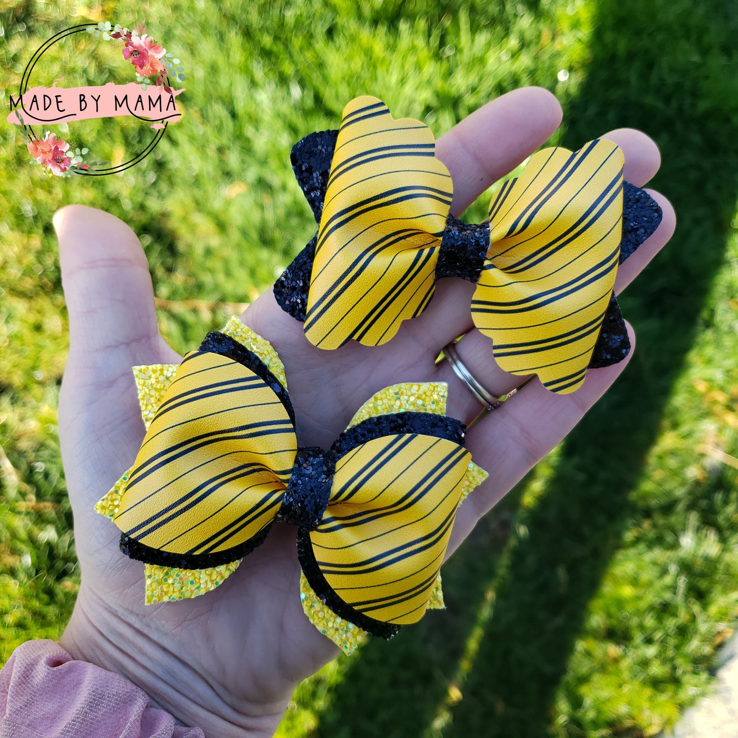 Hufflepuff Bows