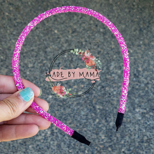 Orchid Glitter Headband
