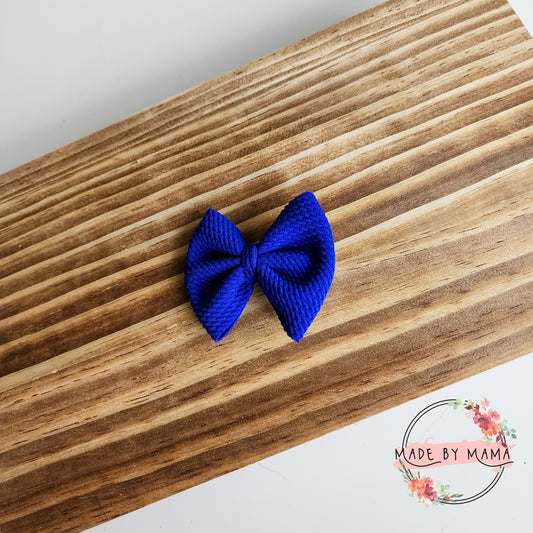 Royal Blue Bullet Bow