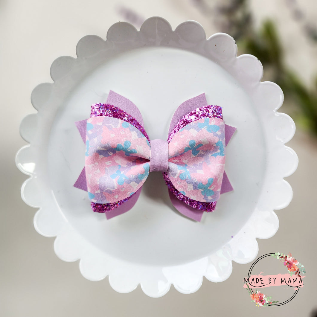 Pastel Butterfly Bow
