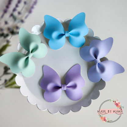 Cool Colored Butterfly Bows